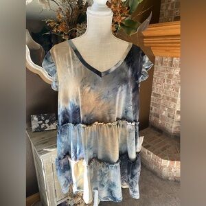 Sew In Love Tie Dye Top